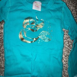 Hanna Andersson little Mermaid (Ariel) Disney Princess pajamas